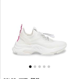 Steve Madden Myles white shoes